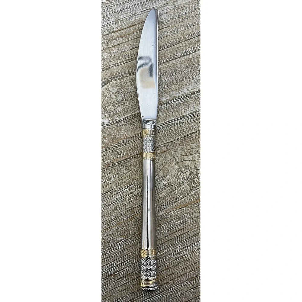 Wallace 18/10 Stainless - CORSICA GOLD ACCENT - Knife